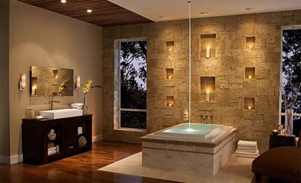 33 Stunning Pictures And Ideas Of Natural Stone Bathroom Floor Tiles regarding The Awesome natural stone