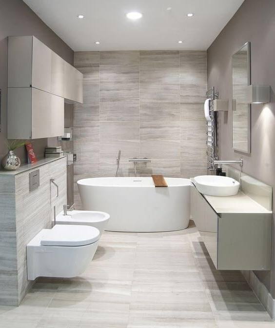 small modern bathrooms