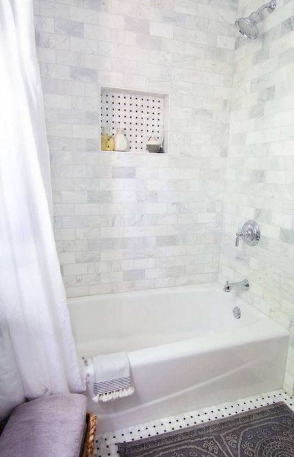 The Small Bathtub Shower Combo