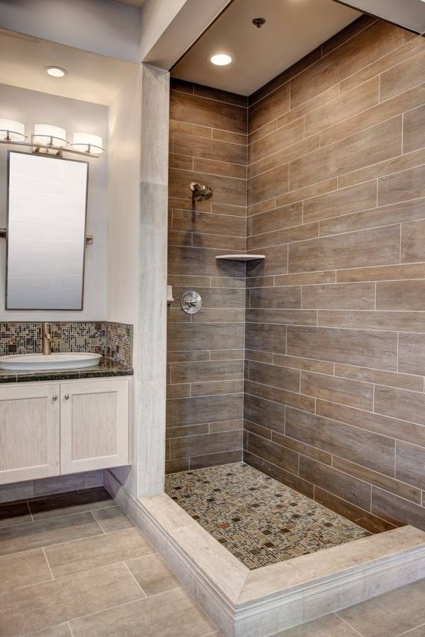 [Newest Bathroom Design] Dark Grey Bathroom Timber