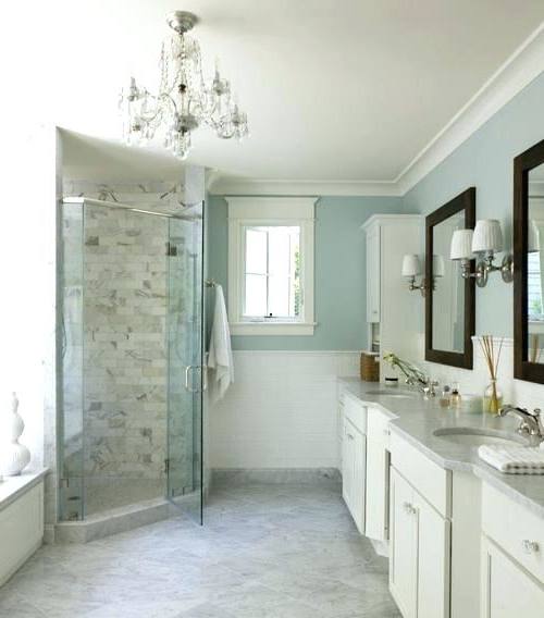 grey and white bathroom decor