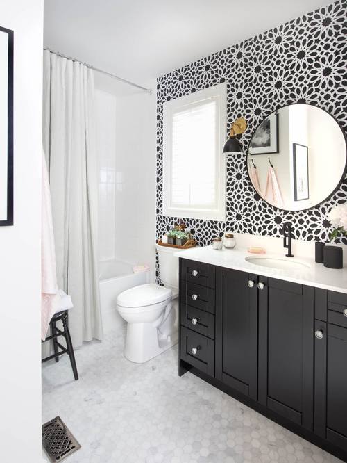 Tile Ideas Bathroom Tiles Examples Fabulous Black Floor Small Shower