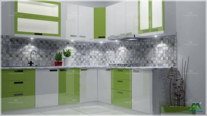 dark green kitchen paint color