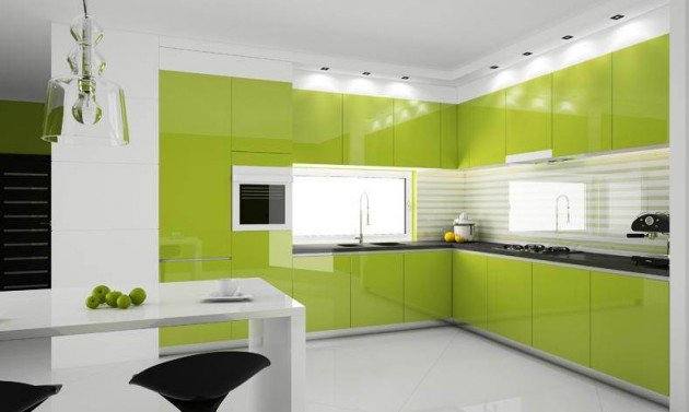 Interesting Decoration Green Kitchen Paint 30 Best Colors Ideas For Popular Astonishing Design