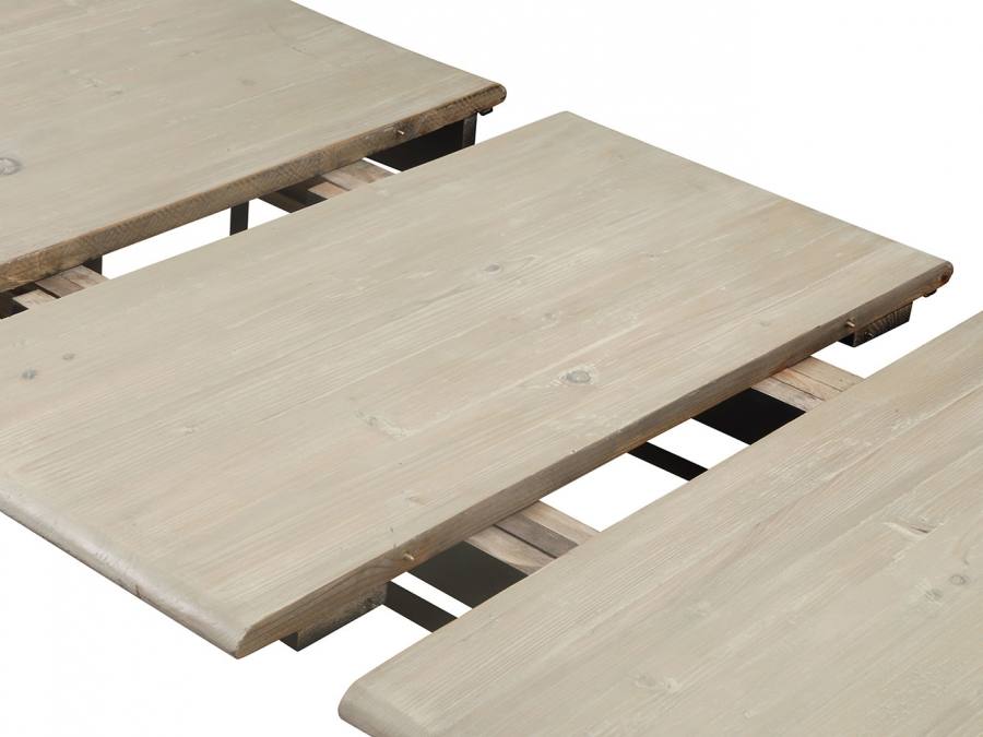 White extendable kitchen table