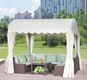 5 meter metal iron deluxe outdoor pavilion gazebos coat tent canopy for garden outdoor furniture