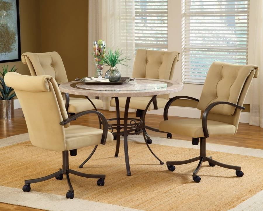 dining table with caster chairs rolling chairs dining set kitchen table with rolling chairs dining table