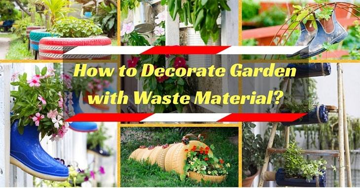 How to Decorate Garden with Waste Material Lovely Use Household Waste to Decorate Your Garden Slide