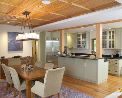 modern kitchen and dining room design modern l shaped kitchen and dining space in shades of