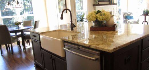 Epic Image Of Kitchen Design And Decoration Using Grey Granite Counter Tops : Good Looking U