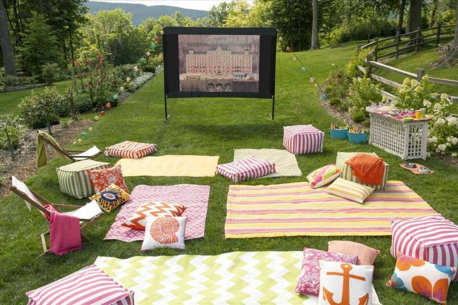 Outdoor Movie Night Fresh Americanrhblogannieselkecom Diwali Party Ideas Decoration Elegant Backyard How To Rhcreativemaxxcom Diwali Out Door Party Ideas