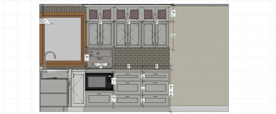 kitchen elevation design