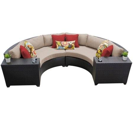 Patio Master BGH05508H60 Bermuda Ottoman, Wicker and Steel Read more