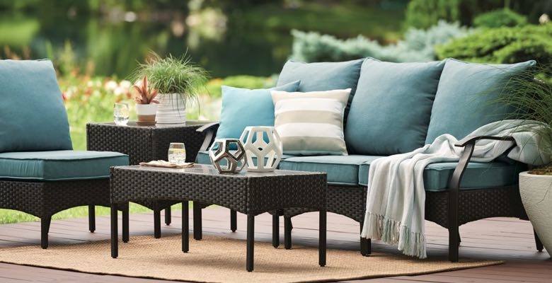 com's collection of outdoor furniture will transform your garden into a stylish haven