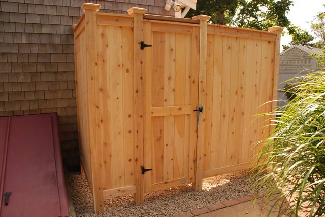 outdoor shower