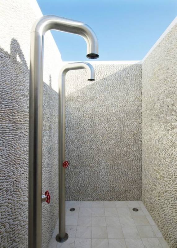 Long Island, NY Murdock Outdoor Shower at Long Beach,