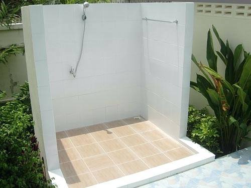 Wall Mount Shower with Cross Handle Valve