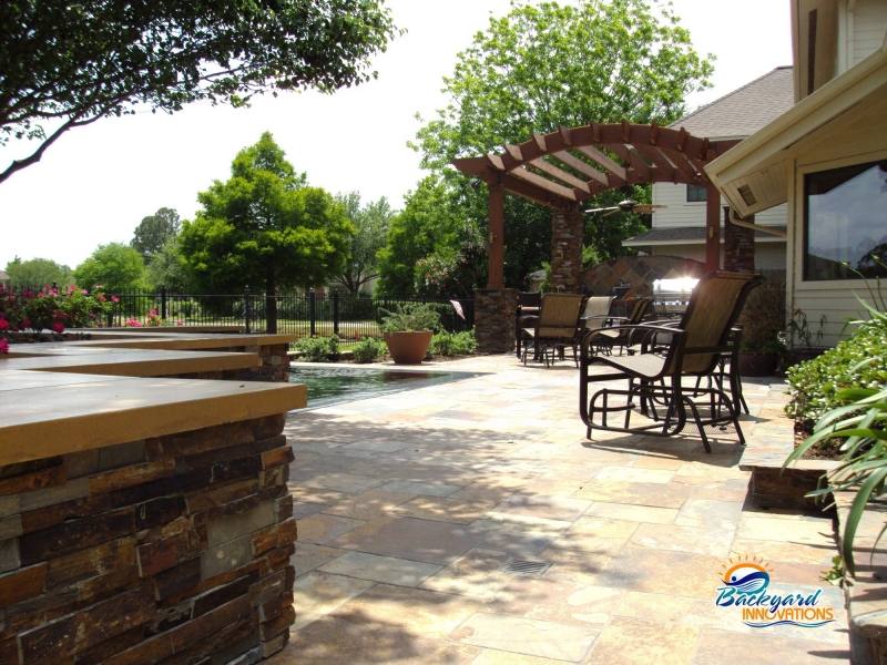 Here's a look at some of the outdoor living spaces, patios, fire and water fixtures and outdoor construction that we've built and installed