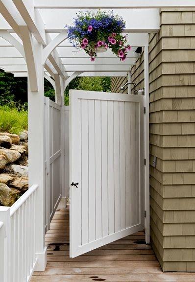 Teak Shower Mats are great for outdoor showers