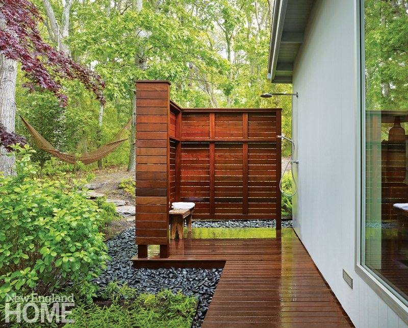 outdoor shower