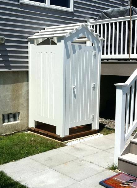 outdoor shower