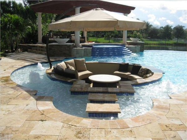 In Texas, we understand the importance of outdoor entertaining! Let us transform your backyard into an elegant outdoor living space with a cabana,