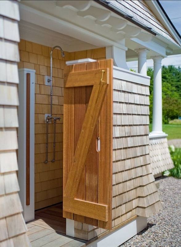 Outdoor shower enclosure ideas – fantastic showers for your garden