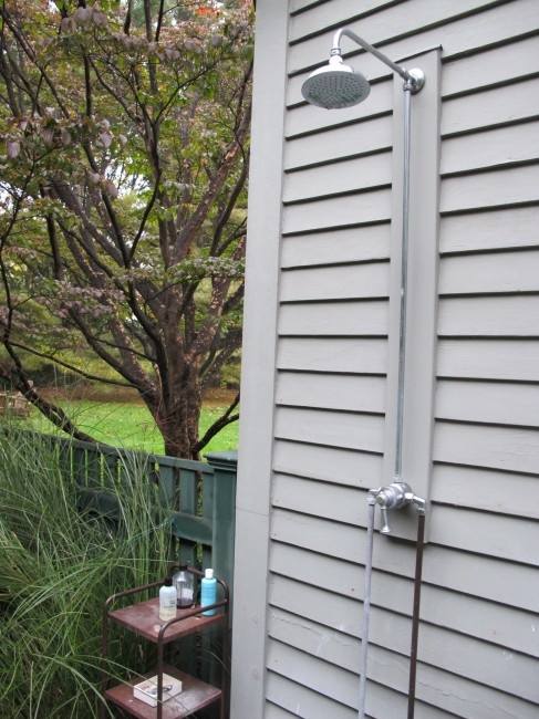 outdoor shower for the beach house or lake house