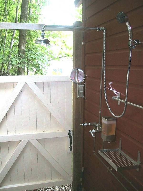 outdoor shower