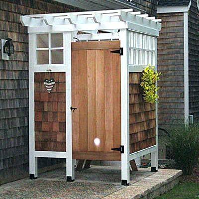 outdoor shower