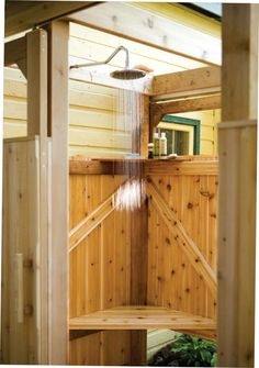 Inspiration for a tropical patio in Hawaii with an outdoor shower