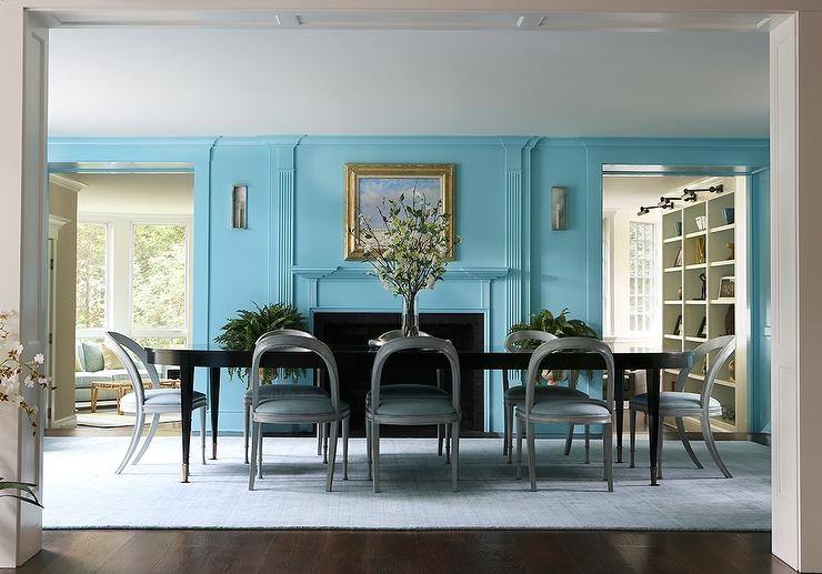 Oval Room Blue No
