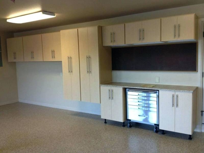 kitchen garage cabinets