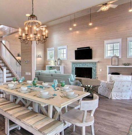 beach themed dining room