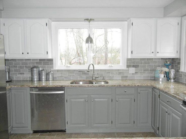 interesting white upper cabinets gray lower cabinets with kitchen white upper cabinets dark lower