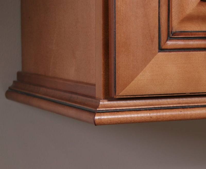 Kitchen Cabinet Trim As Corner Tv Cabinet