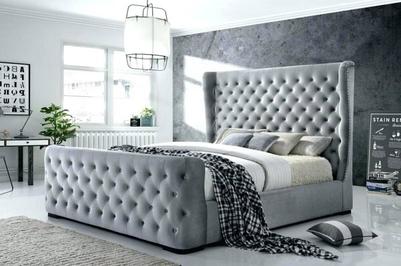 Full Size of Small Double Crushed Velvet Ottoman Storage Bed Bedroom Ideas  Frame Beds Divan With