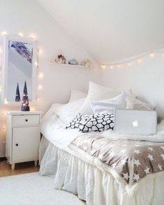 christmas lights in room ideas