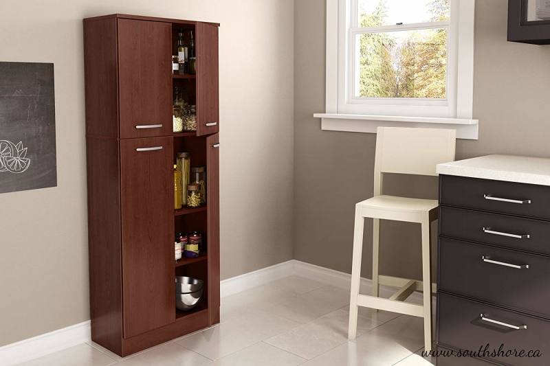 Pantry Kitchen Cabinet in Cognac