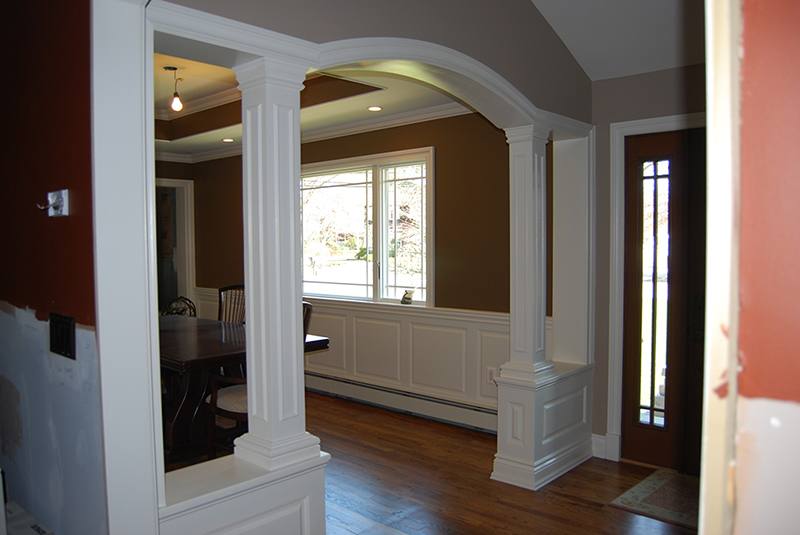 dining room archway ideas