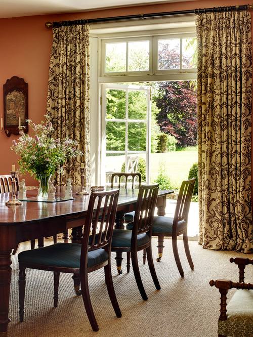 valances for dining room valance curtains