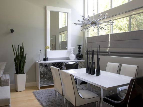 dining room decor stone surround linear design ideas Chic linear fireplace ideas – modern fireplaces with great visual appeal