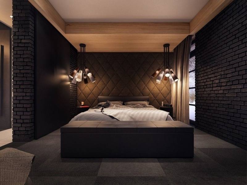 blue and black bedroom ideas