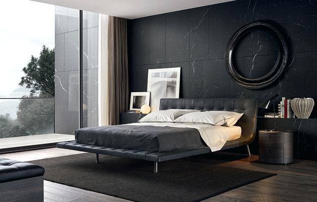 bedroom design ideas minimalist bedroom with white bed feat black