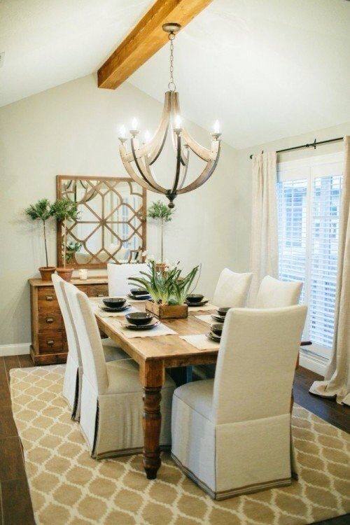 Farmhouse style dining room inspiration