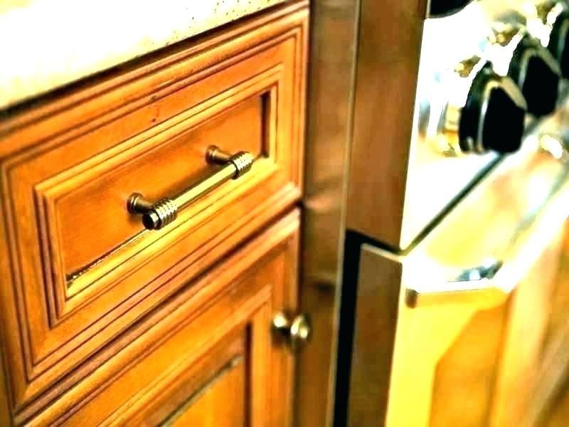 furniture hardware pull leather hardware zinc alloy single hole cabinet  knobs pull handles brown brass kitchen