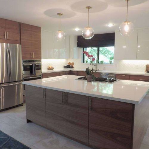 New Kitchens with White Cabinets