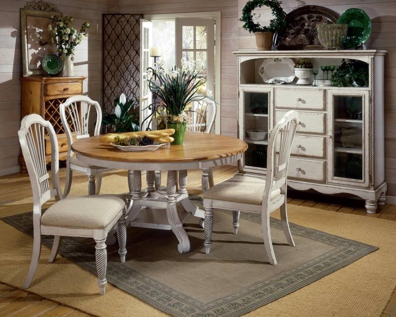 french country dining room