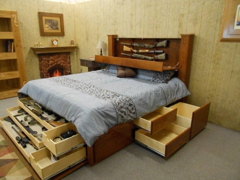 Garrett, the winner of 2013's small cool contest, maximizes the space in  his 340 square foot New York apartment with a Murphy bed