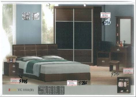 Furniture Bedroom Sets Dark Brown Set Decor Wedding Decoration Singapore